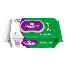 Pañitos húmedos PEQUEÑIN aloe x100 unds