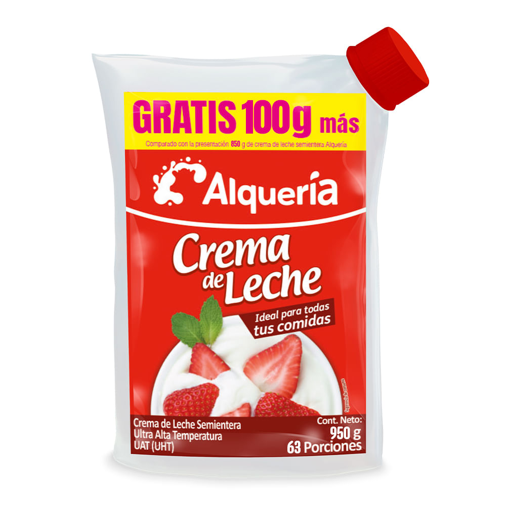 Crema de Leche Lácteos El Galán x 1000 gr – Distribuidora FP Medellin  Colombia