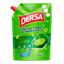 Lavaplatos liquido DERSA desinfectante x1800 ml
