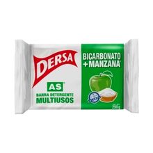 Jabón AS bicarbonato manzana x250 g