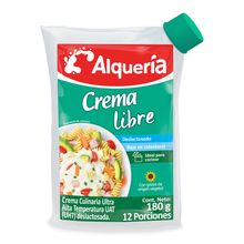 Crema de leche ALQUERIA libre x180 g