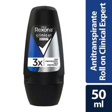 Desodorante REXONA  clinical clean x50 ml