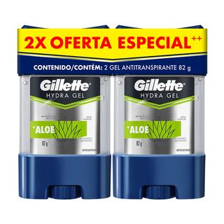 Gillette Desodorante Antitranspirante en Gel Power Rush, 82 gr :  : Belleza