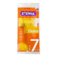 Guante ETERNA cocina clásico amarillo talla 7.5