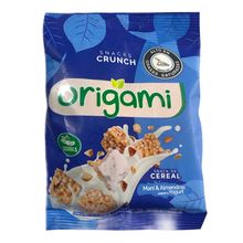 Snack de cereal ORIGAMI mani almendras yogurt x45 g