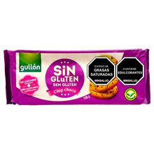 Galleta GULLÓN chips chocolate sin azúcar y sin gluten x 130 g