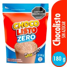 CHOCOLISTO sin azúcar x180 g