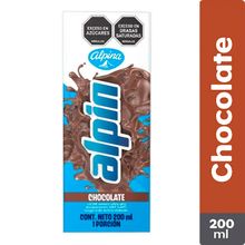 Leche ALPINA saborizada alpin chocolate x200 ml