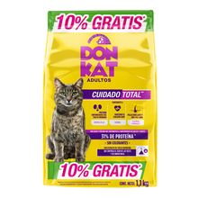 Alimento para gato DONKAT adulto x1100 g