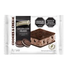 Galleta helada COLOMBINA cookies&cream x65 g