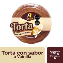 Torta M tradicional de vainilla x330 g