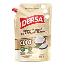 Detergente liquido DERSA coco x900 ml