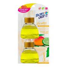 Ambientador BONAIRE varitas frutas del caribe 2 unds x60 ml c/u