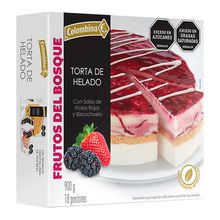 Torta de helado COLOMBINA frutos del bosque x900 g
