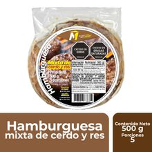 Hamburguesa M mixta x500 g