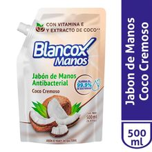 Jabón liquido BLANCOX coco x500 ml