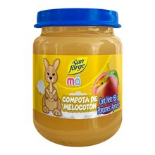 Compota SAN JORGE melocotón x160 g