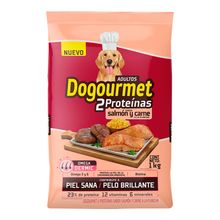 Alimento para perro DOGOURMET salmón carne x1000 g