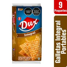 Galletas DUX integral 9 unds x27,7 g