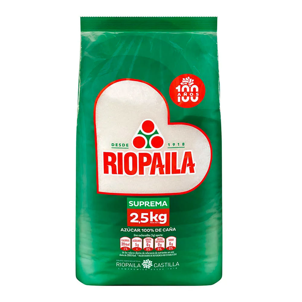 Azúcar Riopaila Suprema X2500 G 1245