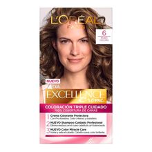 Tinte LOREAL excellence tono 6