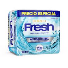 Jabón DORADO fresh artic 3 unds x110 g c/u