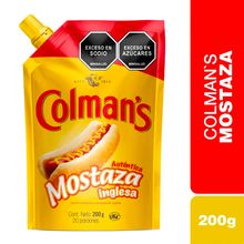 Mostaza COLMANS x200 g