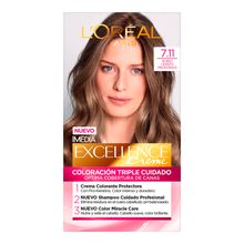 Tinte LOREAL excellence tono 7.11