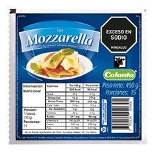 Queso COLANTA mozzarella x450 g