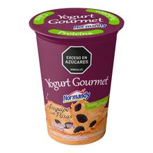 Yogurt NORMANDY gourmet arequipe pasas x180 g
