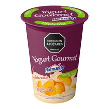 Yogurt NORMANDY gourmet melocotón x180 g