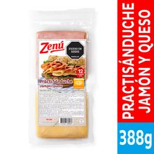 Jamón ZENÚ practi sanduche x388 g