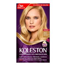 Tinte KOLESTON rubio claro kit 80