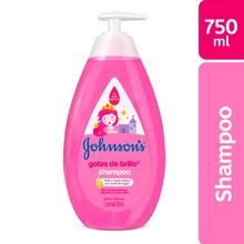 Shampoo J&J baby gotas de brillo x750 ml