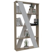 Divisor Ascher, Beige y Blanco, 3 entrepaños