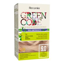 Tinte GREEN CODE kit perla 9.0
