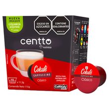 Café CENTTO colcafé cappuccino 10 capsulas x11,5 g c/u