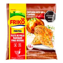 Filete pechuga FRIKO finas hierbas x500 g