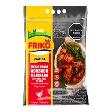 Pollo medio adobado FRIKO listo para asar
