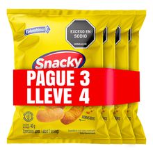 SNACKY colombina saladito pague 3 lleve 4 x40 g c/u