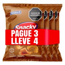 SNACKY colombina caramelo pague 3 lleve 4 x50 g c/u