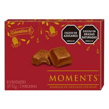 Chocolates COLOMBINA moments premium x52 g