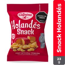 Snack queso ALPINA holandes x23 g