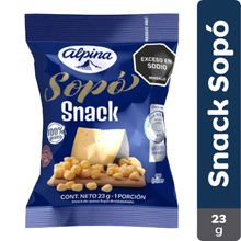 Snack queso ALPINA sopó  x23 g