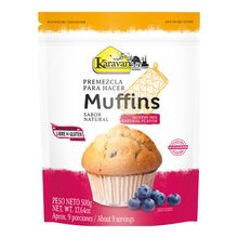 Premezcla KARAVANSAY muffins sabor natural x500 g