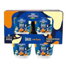 Dulce de leche SAN FERNANDO 8 unds x400 g
