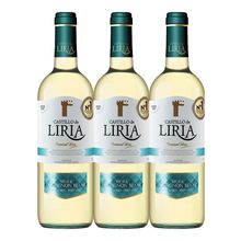 Vino CASTILLO DE LIRIA blanco x750 ml 2x3