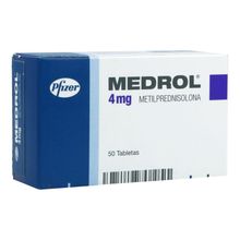 Medrol PFIZER 4mg x50 tabletas