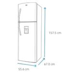 Nevera-MABE-no-frost-congelador-superior-247-lts-grafito-ref-RMA247FJCG_129518-1