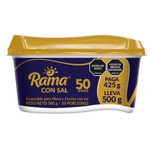 Margarina RAMA con sal pague 425 lleve 500 g